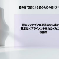 膝のレントゲンは正常なのに痛い理由｜鵞足炎×アライメント崩れのメカニズムと改善策
